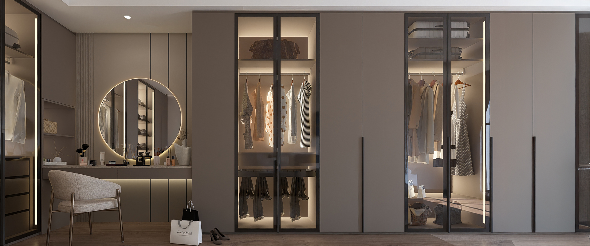 Modern Giyinme Odası